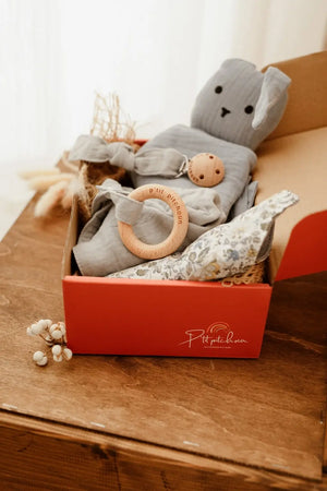 Box de naissance "P'tit Pitchoun" - Edition Bleue