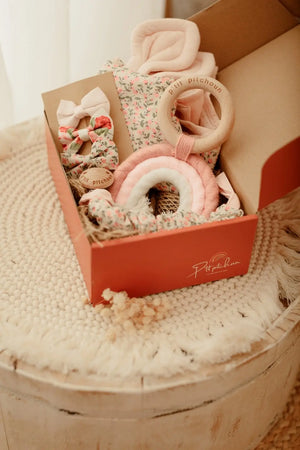 Box de naissance "P'tit Pitchoun" - Edition Rose