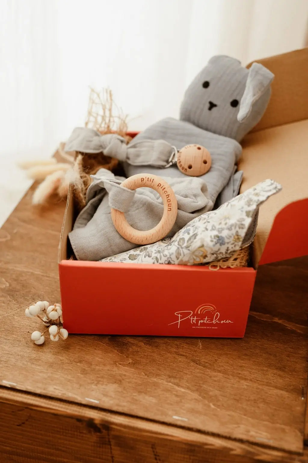 Box de naissance "P'tit Pitchoun" - Edition Bleue