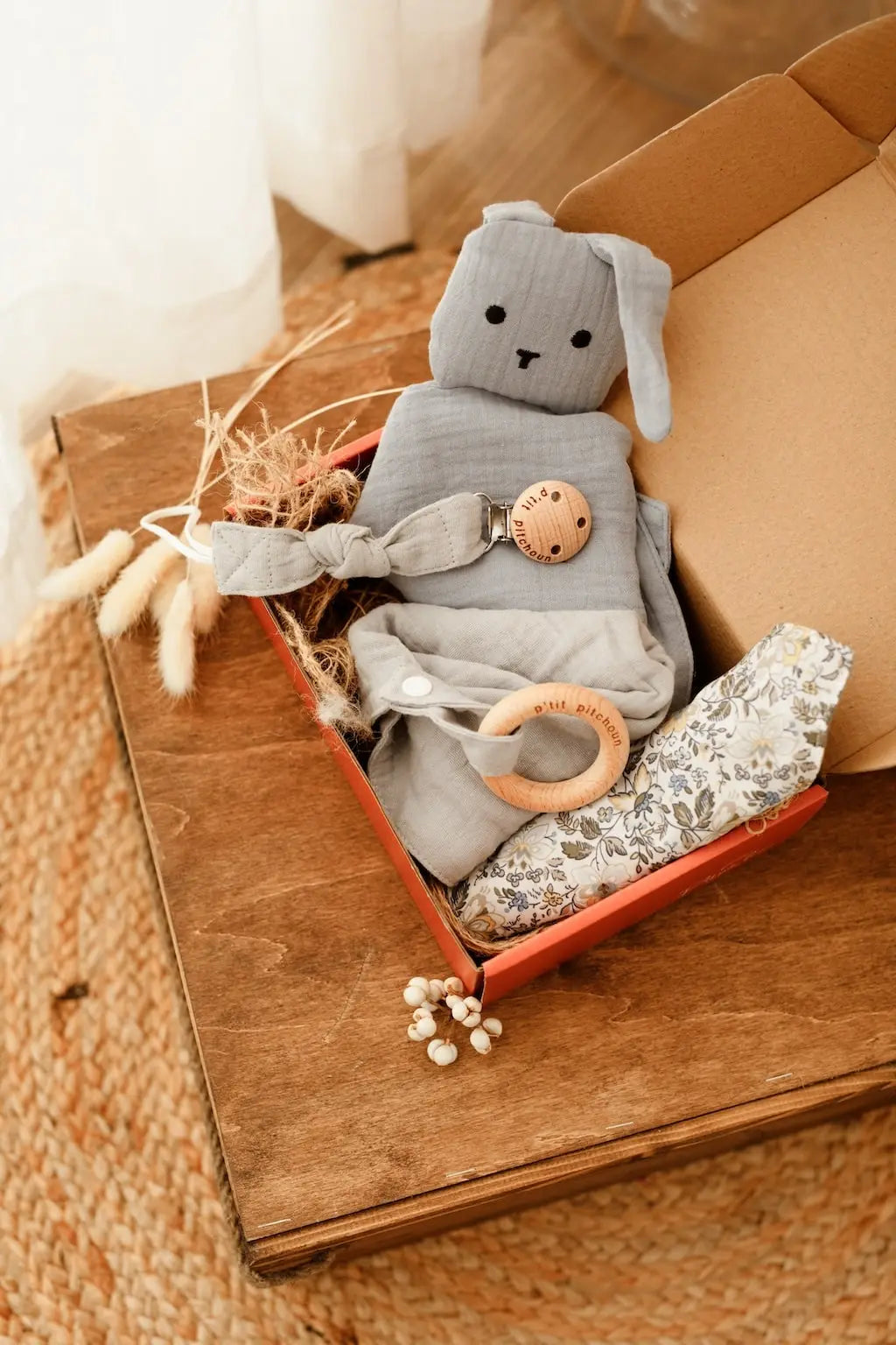 Box de naissance "P'tit Pitchoun" - Edition Bleue